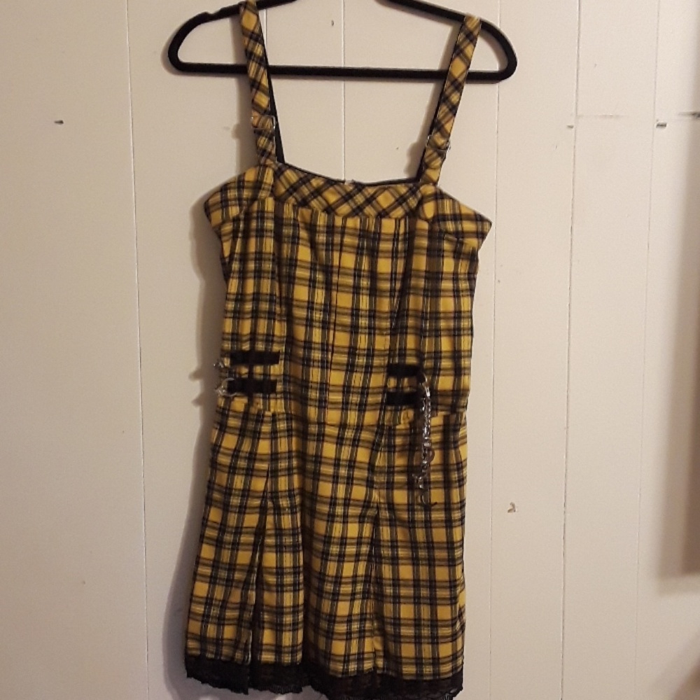 TRIPP black and yellow dress